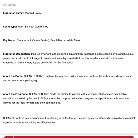 Clean Reserve🥂🍥sparkling sugar eau de parfum spray vaporisateur - Picture 4 of 4